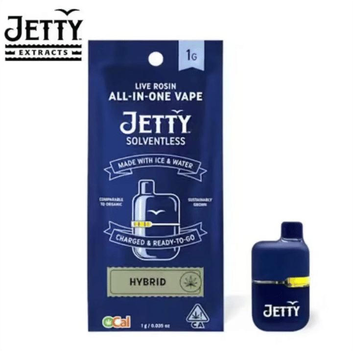 Jetty AIO - Hash Oasis - Solventless (All-In-One) by Jetty Extracts