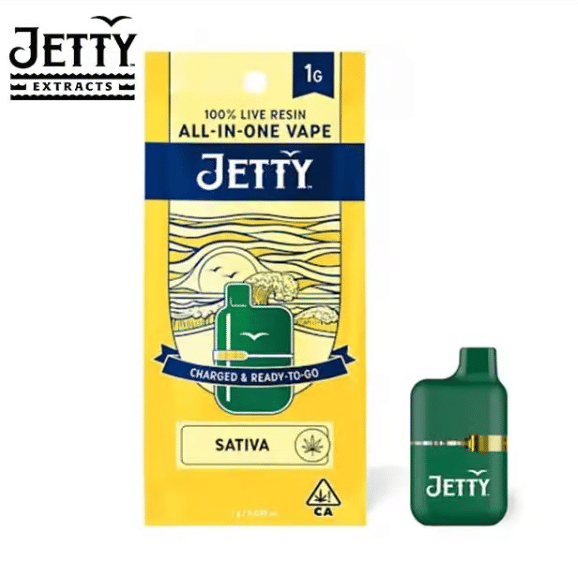 Jetty AIO - Grape Torque - Live Resin (All-In-One) by Jetty Extracts